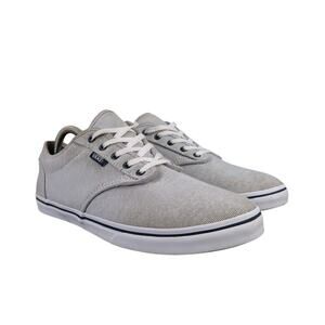 Vans Shoes Womens 9 Sneakers Atwood Skate Casual Pinstripe Blue White Active Low